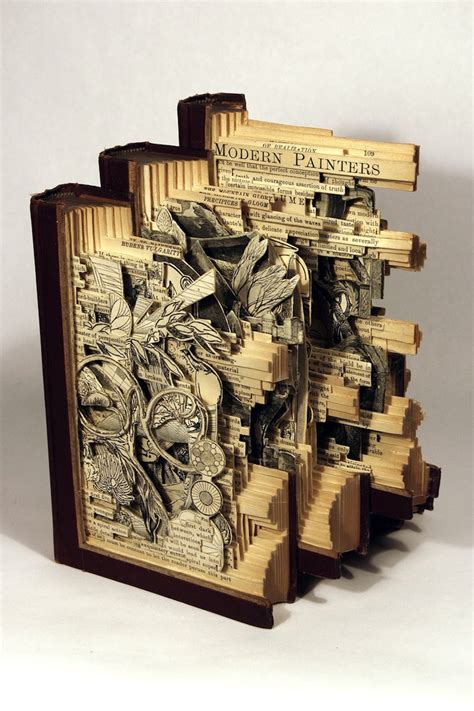 Fashion and Art Trend: Incredible Sculptural Book Art - The Book Surgeon