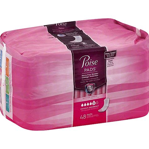 Poise Pads, Maximum 5, Regular Length | Incontinence | Chief Markets