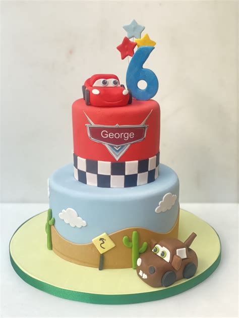 Cars Lightning McQueen Cake – Etoile Bakery