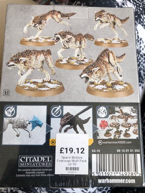 WARHAMMER FENRISIAN WOLVES in S40 Chesterfield for £15.00 for sale | Shpock