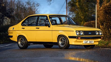 Rare Australian 1979 Ford Escort RS2000 four-door heading to auction ...