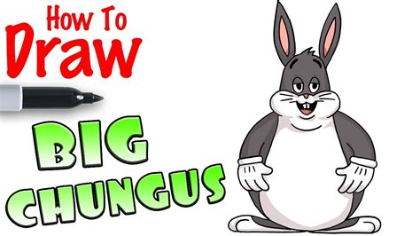 how to draw a big chungus - independentnostage