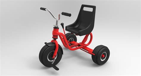 Trike Free 3D Model - .3ds .obj .sldprt - Free3D