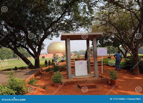 Matrimandir Inside Auroville In Puducherry, India Tourism Editorial ...