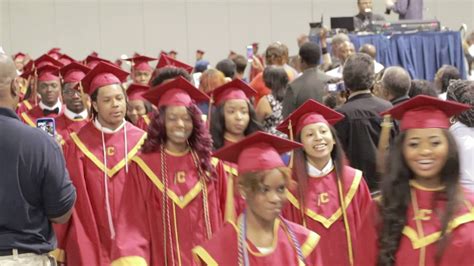 Creekside High School 2016 graduates walk-in - YouTube