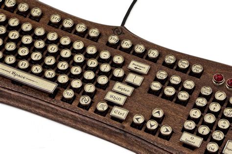 The Diviner Keyboard Datamancer Wooden Steampunk Typewriter | Etsy ...