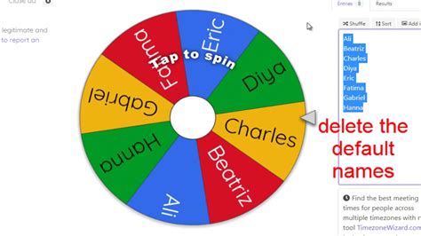 Wheel of Names | Online Random Name Selection - YouTube