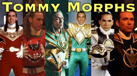 My Power Ranger "Tommy Oliver" Morphs | Jason David Frank - YouTube