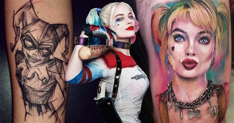 10 Best Harley Quinn Tattoos To Inspire Your New Ink