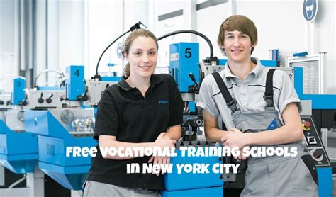 Best Free Vocational Training Programs in New York City (NYC)- Trade School