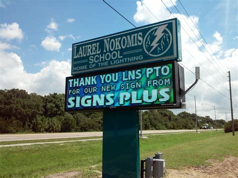 Electronic Signs for Schools | Outdoor LED Signs for Schools