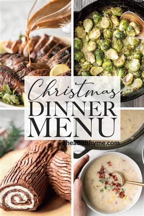 Best Christmas Recipes and Menu - Ahead of Thyme