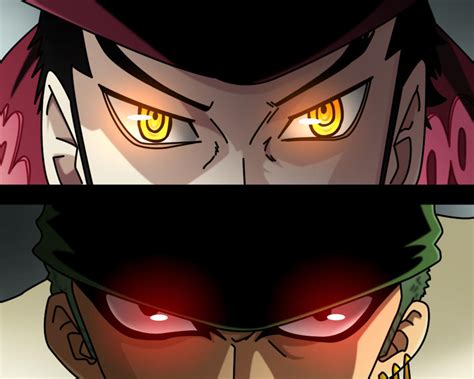 Mihawk vs Zoro by uchiha-itasuke on DeviantArt