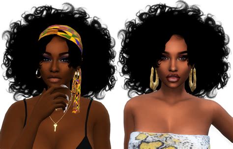 Sims 4 Cc Finds Sims Hair Sims 4 Cc Skin Sims 4 Black Hair | Images and ...