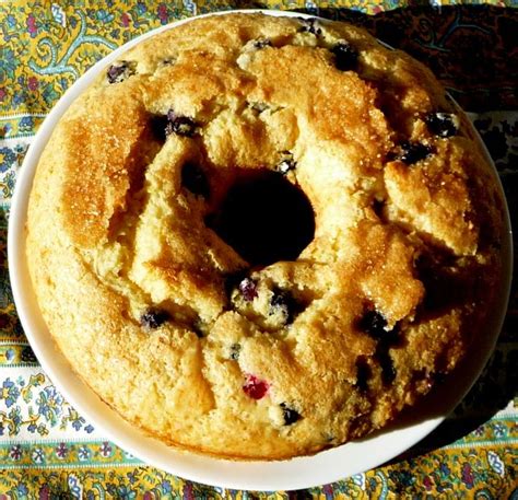 Valerie Bertinelli's Buttermilk Blueberry cake recipe (I added some ...