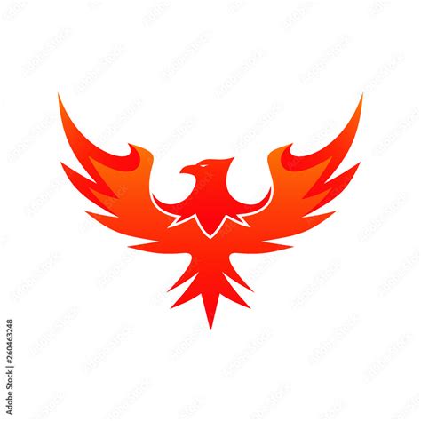 Phoenix Logo Vector Stock Vector | Adobe Stock