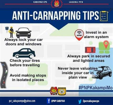 Anti-Carnapping Tips | Bigwas