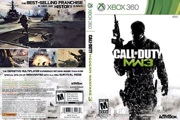 Call of Duty: Modern Warfare 3 (X360) - The Cover Project