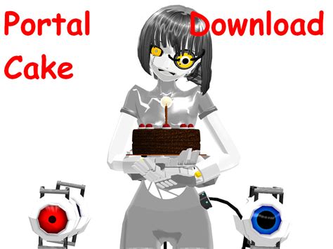 Portal Cake Download by RiSama on DeviantArt