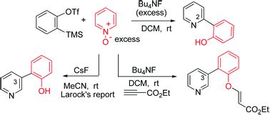 Regioselective synthesis of 2-(2-hydroxyaryl)pyridines from the ...