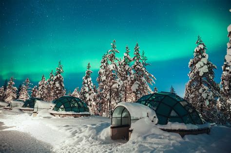 Glass Igloo Kakslauttanen Arctic Hotel in Finland | 50 Degrees North