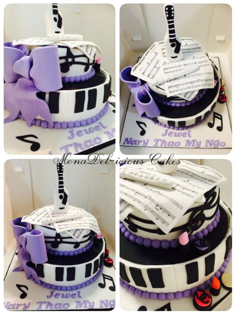 Musical theme Cake💖 | Themed cakes, Cake, Cake creations