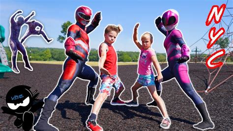 Power Rangers NINJA KIDZ NYC Adventure! - YouTube