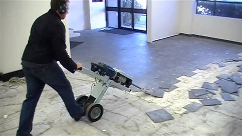 FASTEST WAY TO REMOVE FLOOR TILES - YouTube