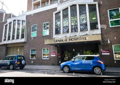 Jersey General Hospital, Saint Helier, Jersey, Channel Islands, UK ...