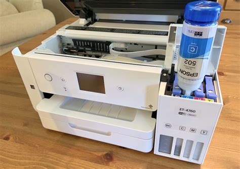 Review: the Epson EcoTank ET-4760 wireless all-in-one printer goes two ...