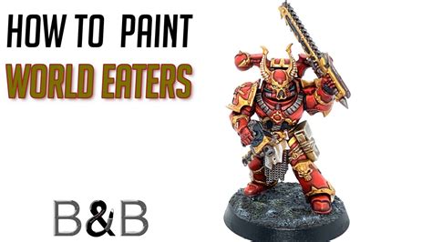 Video 'How to paint World Eaters' - The Brush and Boltgun