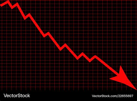 Stock market crash Royalty Free Vector Image - VectorStock