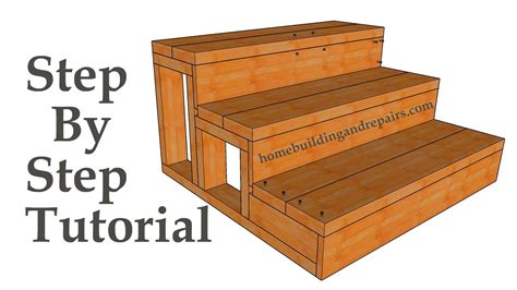 How To Build Small Stairway With Measurements And Assembly Methods ...