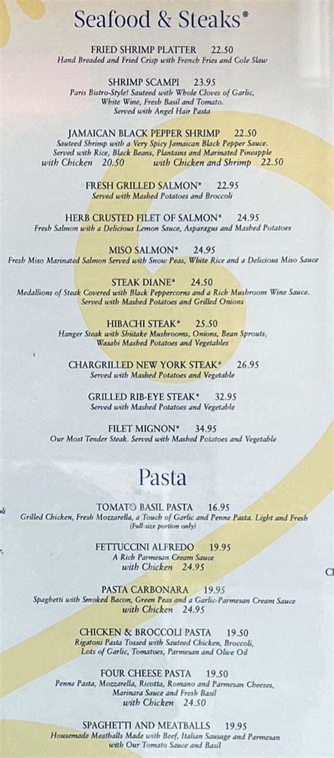 The Cheesecake Factory menu – SLC menu