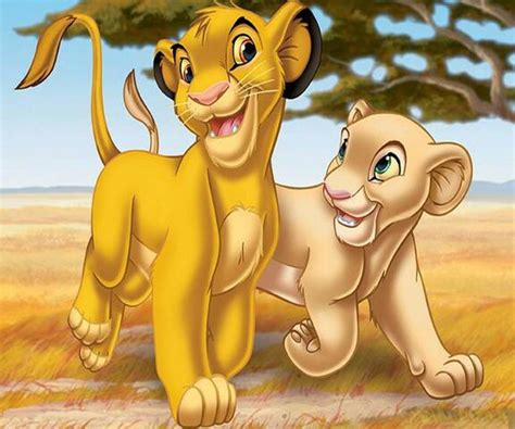 Simba et Nala Fond d'écran - Télécharger sur votre mobile depuis PHONEKY