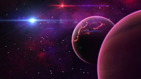 Galactic Journey: 4K Ultra HD Sci-Fi Space Wallpaper