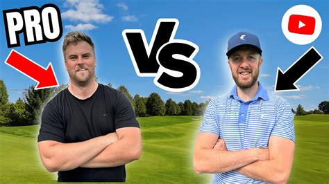 This GOLF PRO said he'd beat me and James Robinson EASY! | We need more ...