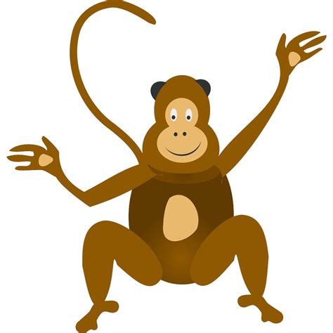 Monkey SVG Clip arts download - Download Clip Art, PNG Icon Arts