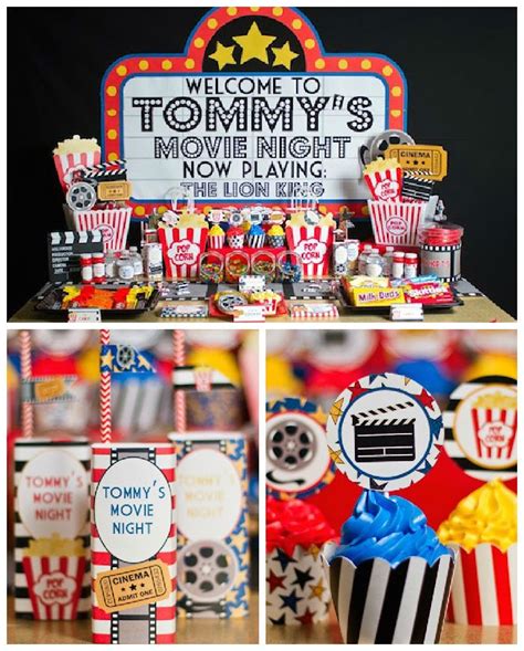 Movie Home Birthday Party Ideas