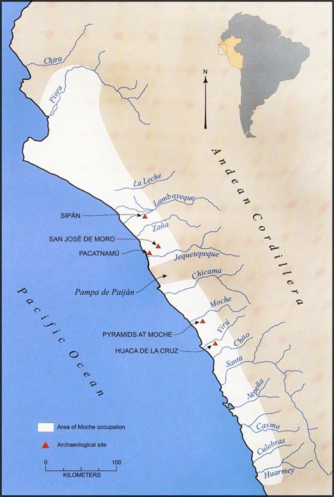 Moche Civilization Maps