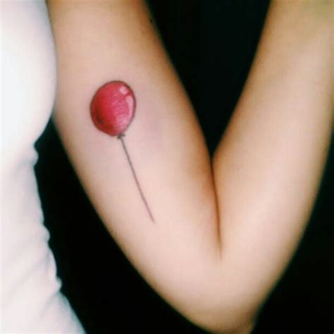 My red balloon! #tattoo #balloon