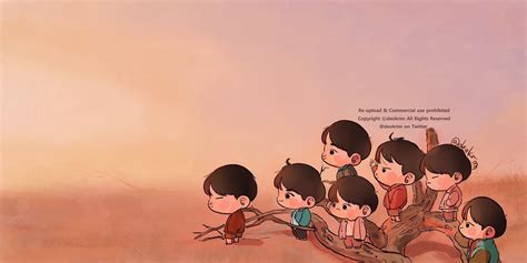 Fanart BTS (p3) - 55. "TEAR" | Bts wallpaper desktop, Bts fanart, Bts ...