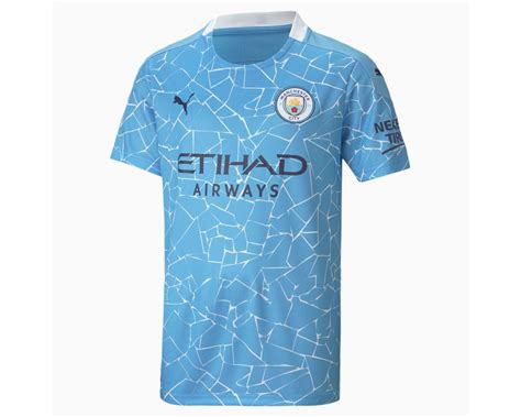 Puma Manchester City Youth Home Jersey 20/21-Blue