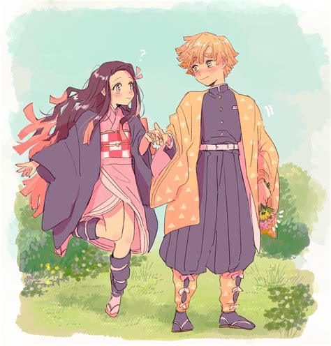 Demon Slayer Nezuko X Zenitsu Kids