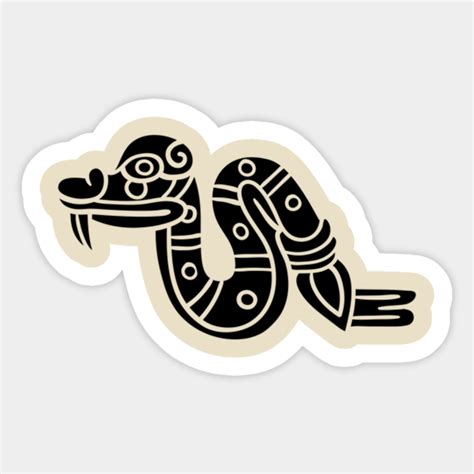 Snake / Maya Civilization - Snake - Sticker | TeePublic