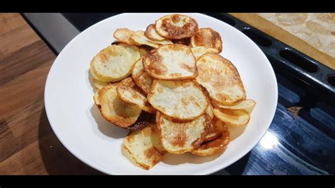 Homemade crisps in the oven - YouTube