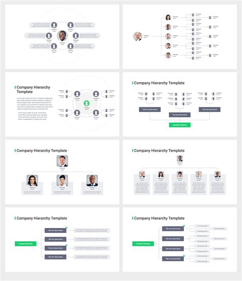 Company Hierarchy PowerPoint - Design Template Place