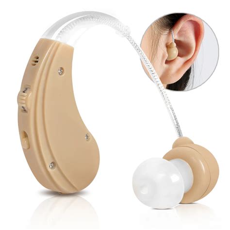 USB Rechargeable Adjustable Hearing Aid ear headphones AXON Hearing ...