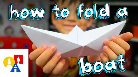 How To Fold A Simple Origami Boat + SYA | Origami boat, Origami easy ...