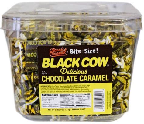 Black Cow Candy Changemaker Tub | Retro candy, Black cow candy ...